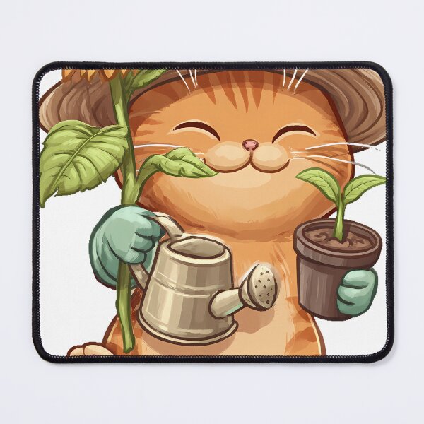 Item preview, Gardener Cat designed and sold by pumsquare.