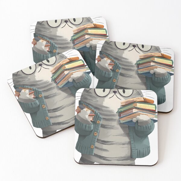 Item preview, Librarian Cat designed and sold by pumsquare.