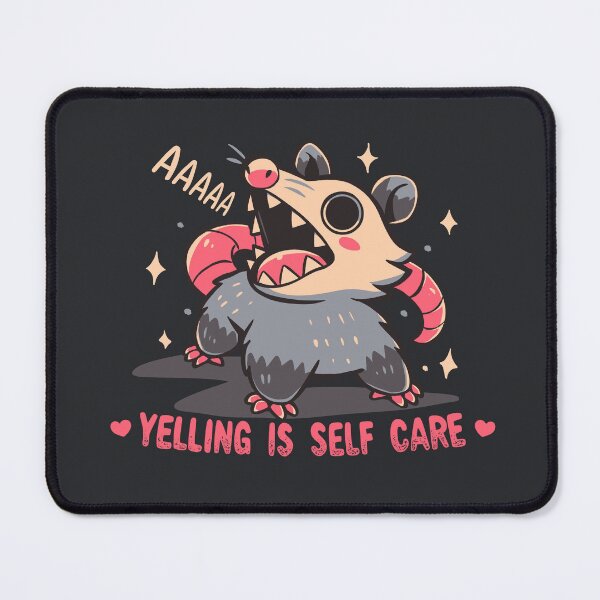 Item preview, Yelling is Self Care designed and sold by TechraNova.