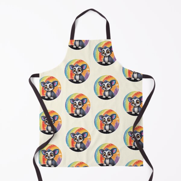 Item preview, Funny Lemur Colorful Rainbow Cute Boys Girls Kids designed and sold by rafaeltto.
