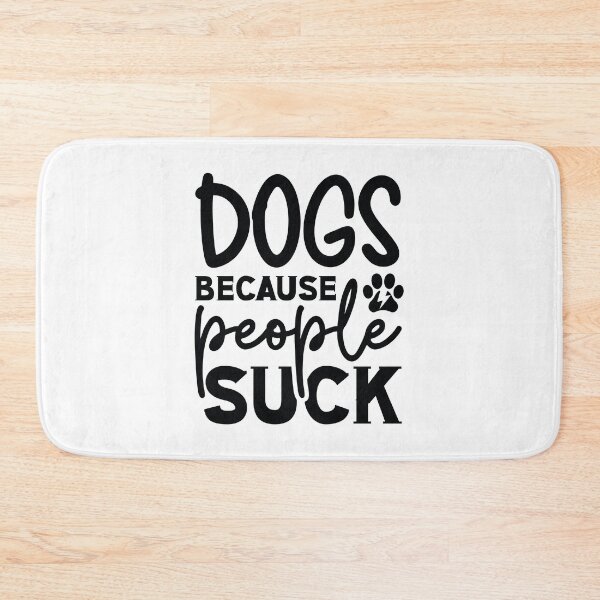 Item preview, Dogs Because People Suck - Funny Dog Quotes Retro Vintage Aesthetic Best Puppy Fur Mom Sarcastic Gift designed and sold by FuzionRaptor.