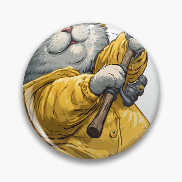Item preview, Fisherman Cat designed and sold by pumsquare.