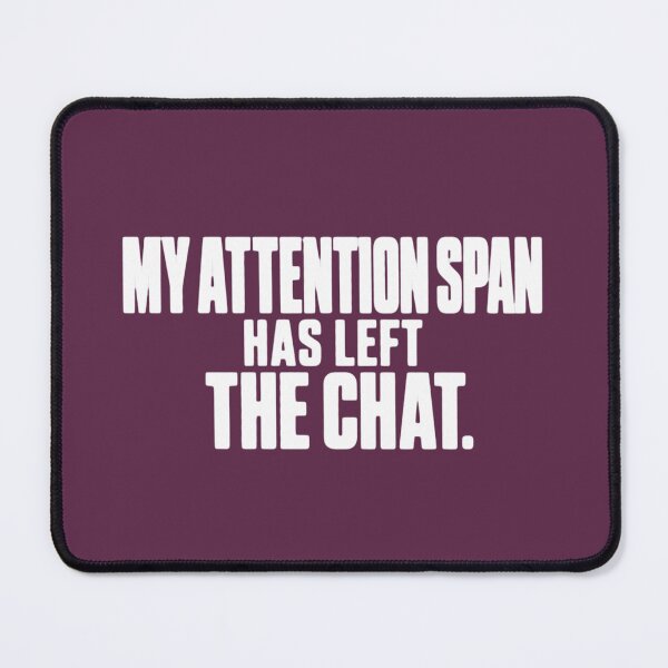 Item preview, Attention Gone Offline Typography Parody ADHD Humor t-shirt designed and sold by Mosidrip.