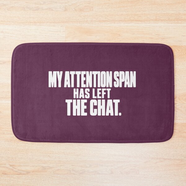 Item preview, Attention Gone Offline Typography Parody ADHD Humor t-shirt designed and sold by Mosidrip.