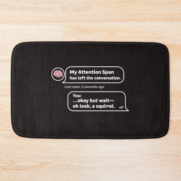Item preview, Attention Gone Offline Parody ADHD Humor t-shirt designed and sold by Mosidrip.