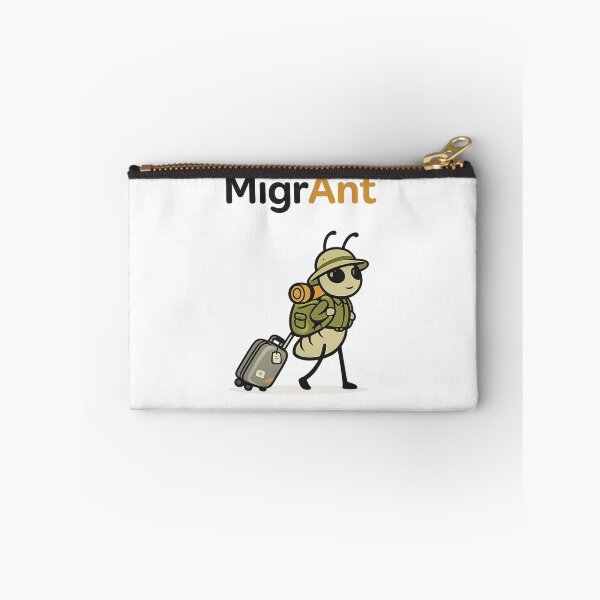 Item preview, MigrAnt Funny Traveling Ant designed and sold by NicramR.