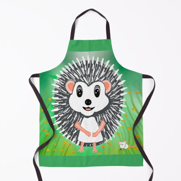 Item preview, Cheerful Hedgehog in a Meadow designed and sold by Elaine M Hayward .