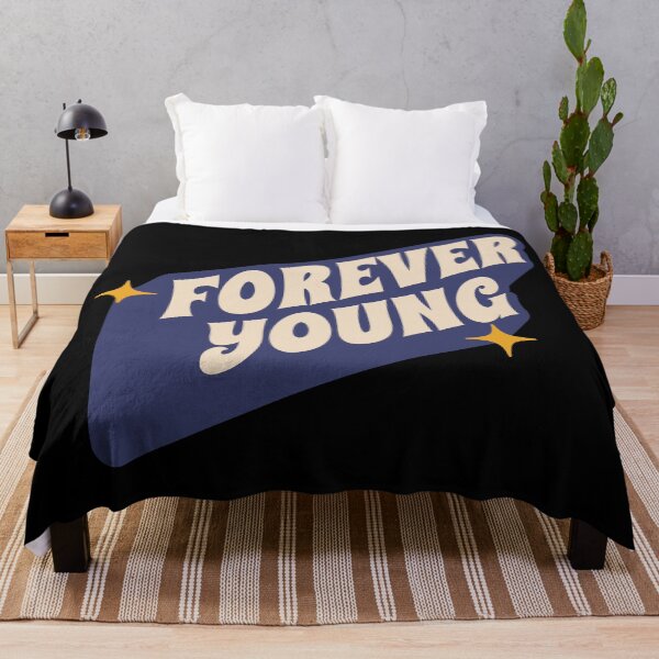 Item preview, Forever Young designed and sold by RetroChunky®.