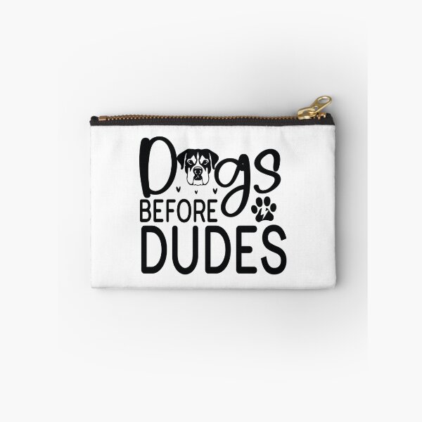 Item preview, Dogs Before Dudes - Funny Dog Quotes Retro Vintage Aesthetic Best Puppy Fur Mom Sarcastic Girl Gift designed and sold by FuzionRaptor.