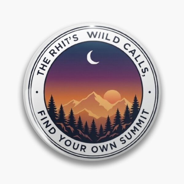 Item preview, Find Your Own Summit Retro Mountain Badge designed and sold by My-Hoodies.