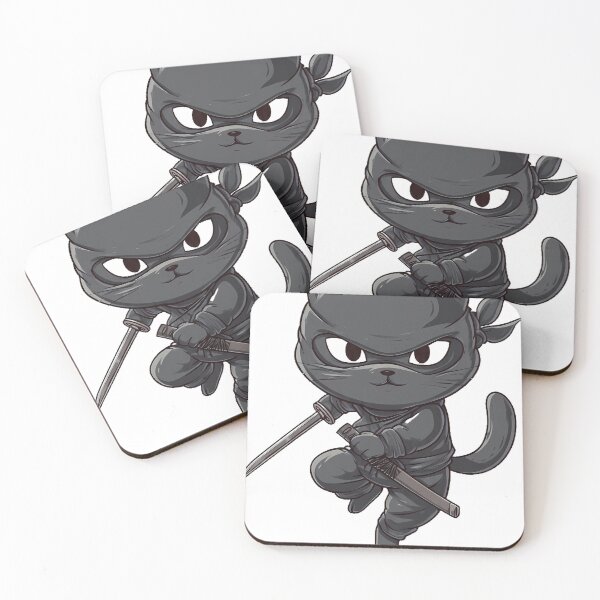 Aperçu de l'œuvre Chat Ninja créée et vendue par pumsquare.