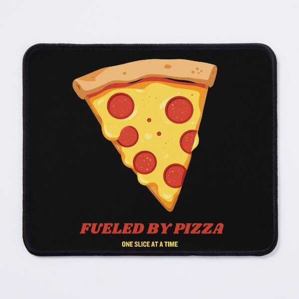 Item preview, FUELED BY PIZZA ONE SLICE AT A TIME designed and sold by Julartwear.
