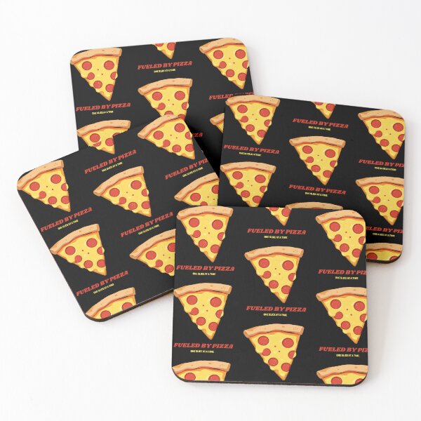 Item preview, FUELED BY PIZZA ONE SLICE AT A TIME designed and sold by Julartwear.