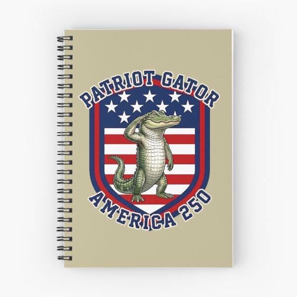 Item preview, Patriot Gator: America 250 designed and sold by Finding Source Designs.