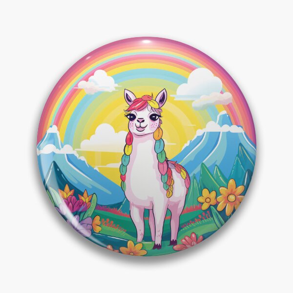 Item preview, Funny Llama Colorful Rainbow Cute Boys Girls Kids designed and sold by rafaeltto.