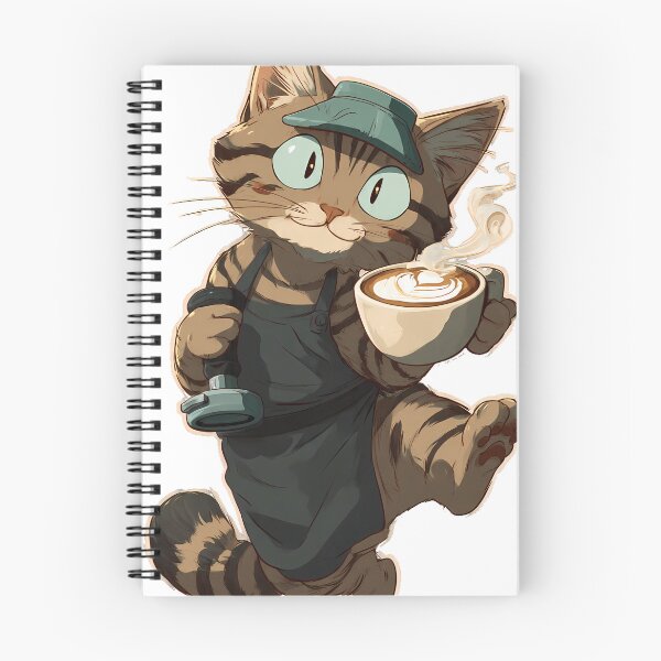 Item preview, Barista Cat designed and sold by pumsquare.