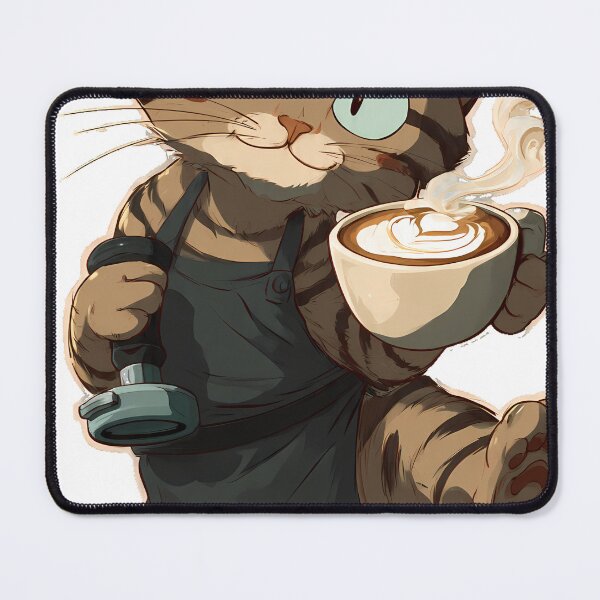 Item preview, Barista Cat designed and sold by pumsquare.