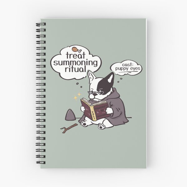 Item preview, Treat Summoning Ritual - French Bulldog Wizard  designed and sold by CricketDoodles.