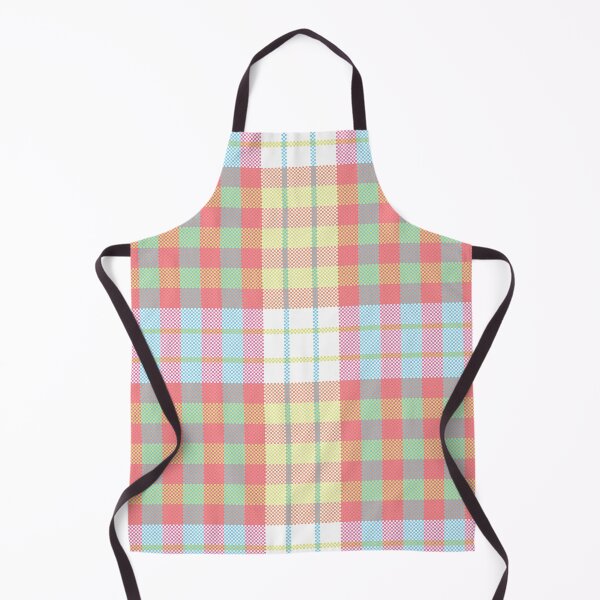 Item preview, Pastel Rainbow Plaid Seamless Pattern designed and sold by PowerAntShop.