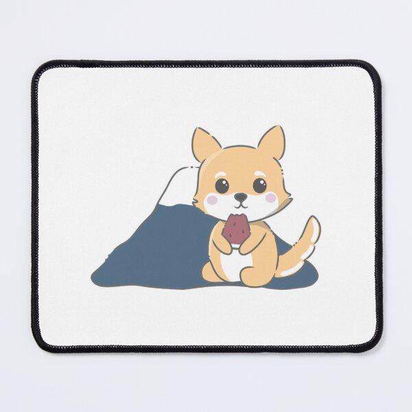 Item preview, Cute Kawaii Dingo Eating Watermelon Mountain Art designed and sold by Sunshinejavr.