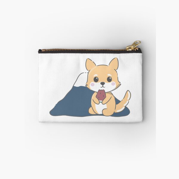 Item preview, Cute Kawaii Dingo Eating Watermelon Mountain Art designed and sold by Sunshinejavr.