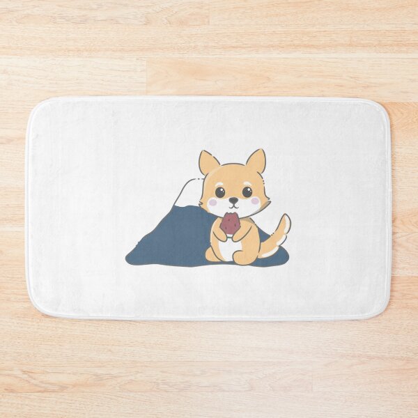 Item preview, Cute Kawaii Dingo Eating Watermelon Mountain Art designed and sold by Sunshinejavr.