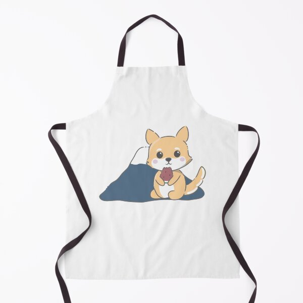 Item preview, Cute Kawaii Dingo Eating Watermelon Mountain Art designed and sold by Sunshinejavr.