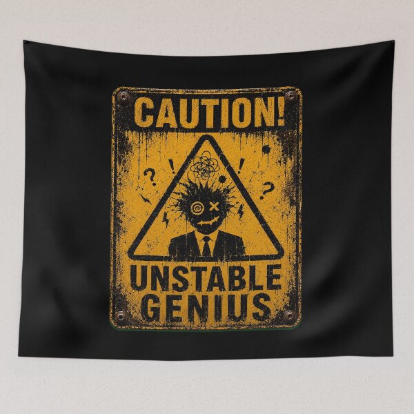 Item preview, Copy of SIGNS - Warning Human Error designed and sold by MetusArt.