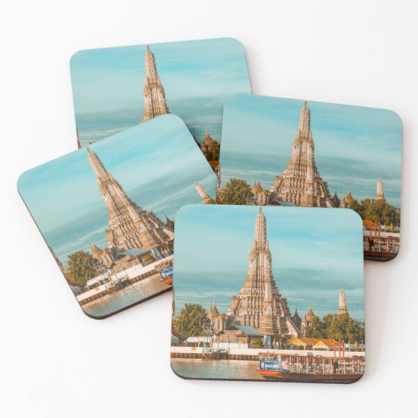 Item preview, Monks Crossing the Chao Phraya at Sunrise designed and sold by David-Gray.