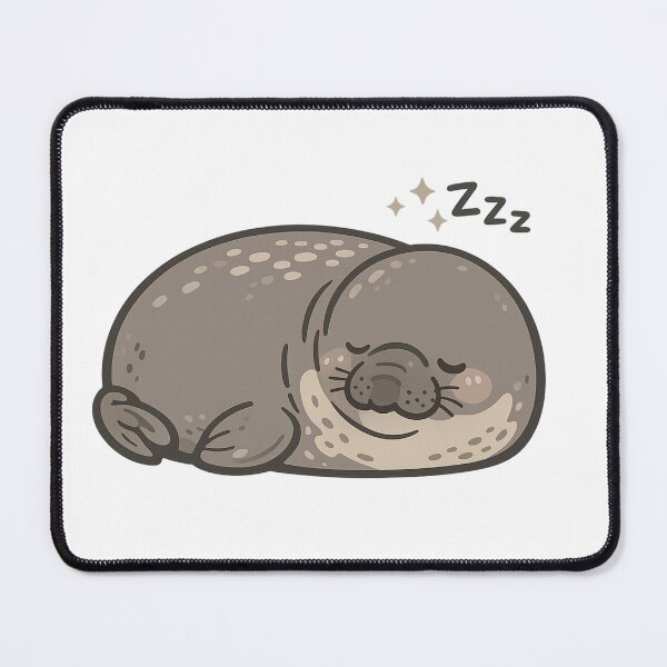 Item preview, Sleepy Neil The Seal Loaf designed and sold by THE JIZU SHOP.
