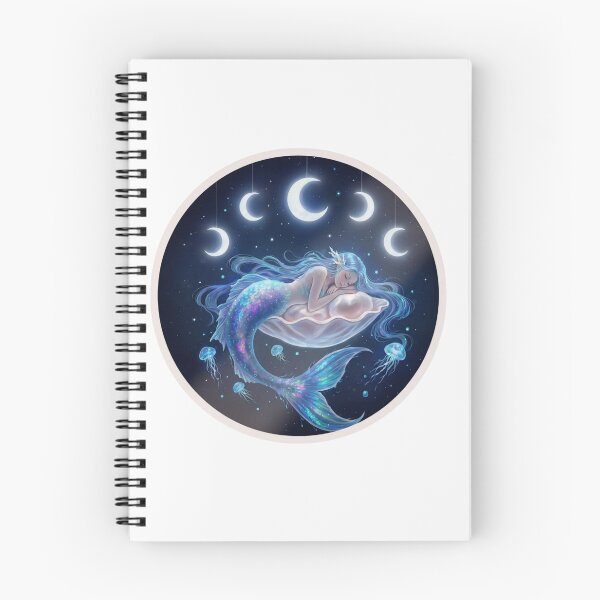 Item preview, Sleeping Siren of the Night Tide sticker  designed and sold by Designertanya.