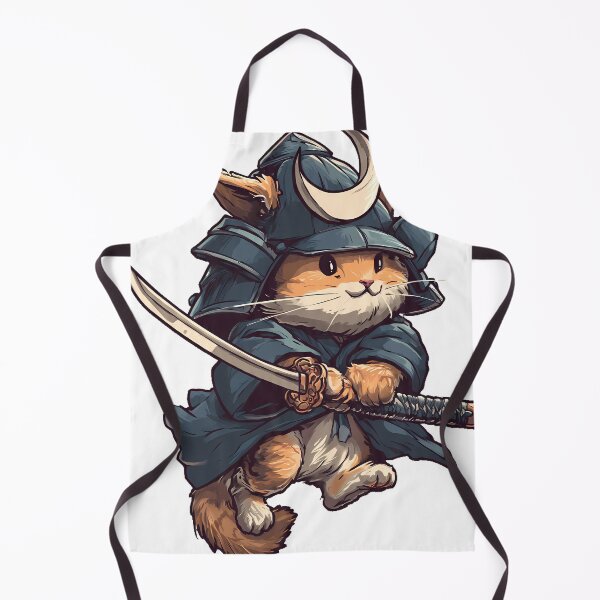 Artikelvorschau, Samurai-Katze entworfen und verkauft von pumsquare.
