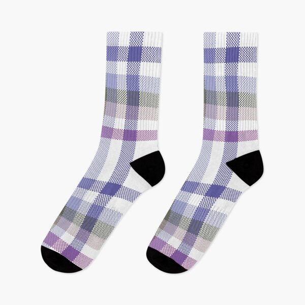 Item preview, Purple and Gray Plaid Seamless Pattern designed and sold by PowerAntShop.