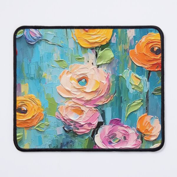 Item preview, Peachy-pink Impasto Peony designed and sold by ew7987049.