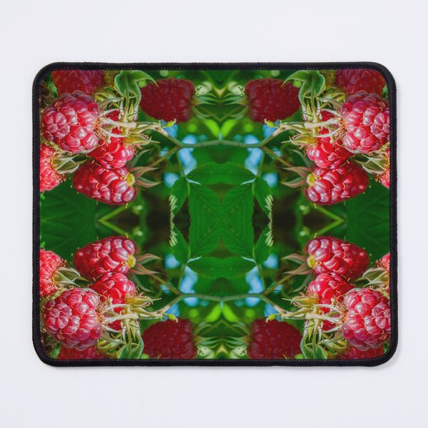 Item preview, Raspberry Kaleidoscope — Symmetrical Berry Pattern designed and sold by Andrey Yurkevich Art.