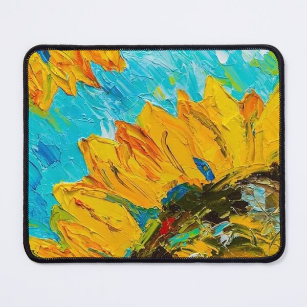 Item preview, Sunny Impasto Sunflowers designed and sold by ew7987049.