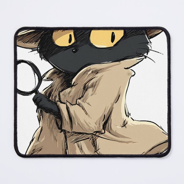 Item preview, Detective Noir Cat designed and sold by pumsquare.