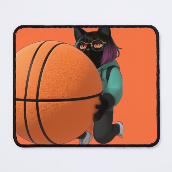 Item preview, Anime Black Cat Basketball Player: Cute Sports Neko designed and sold by BLUESKY11a.