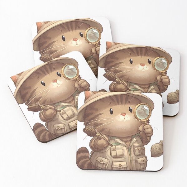 Item preview, Archaeologist Cat designed and sold by pumsquare.