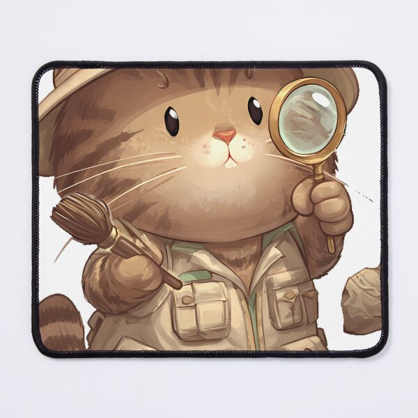 Item preview, Archaeologist Cat designed and sold by pumsquare.
