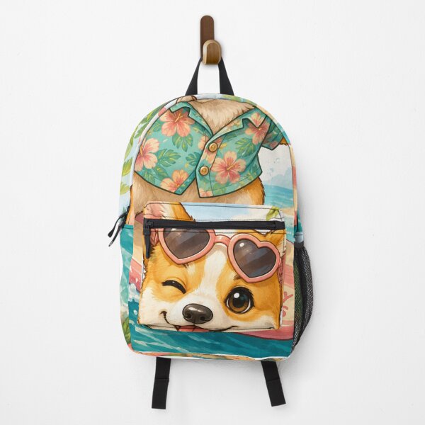 Item preview, Corgi Surf - Cute Corgi Kawai Design designed and sold by TinyLegs.