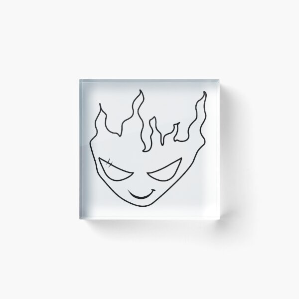 Item preview, Mischievous Flame Entity with a Smirk designed and sold by ArrogantRooster.