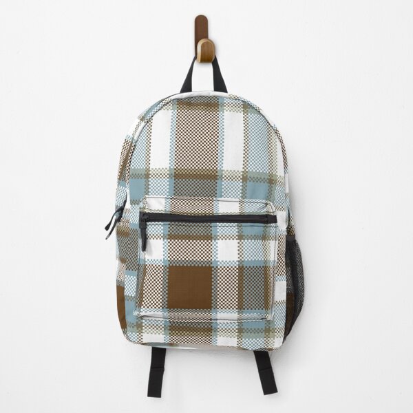 Item preview, Brown and Blue Plaid Seamless Pattern designed and sold by PowerAntShop.
