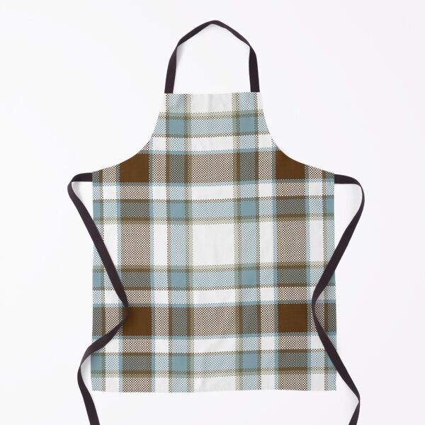 Item preview, Brown and Blue Plaid Seamless Pattern designed and sold by PowerAntShop.
