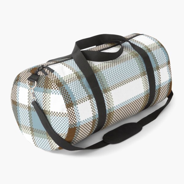 Item preview, Brown and Blue Plaid Seamless Pattern designed and sold by PowerAntShop.