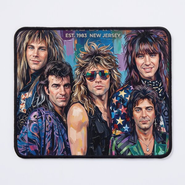 Item preview, Eighties Rock Band poster designed and sold by ARTROGAN.