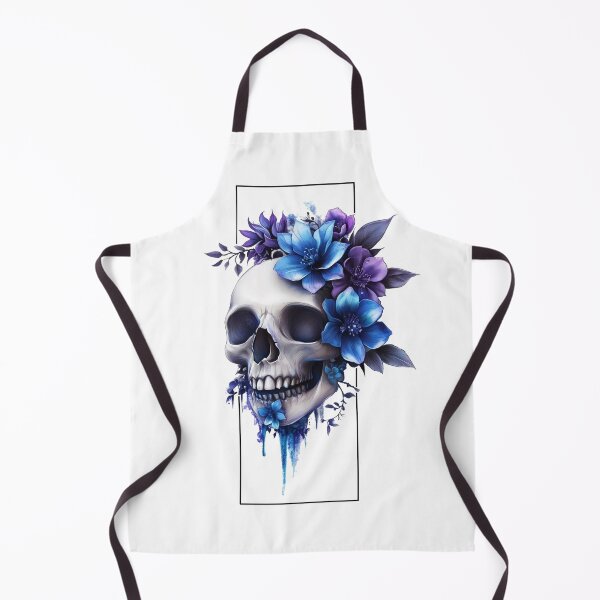 Item preview, Skull With Flowers designed and sold by Ufeniksa.