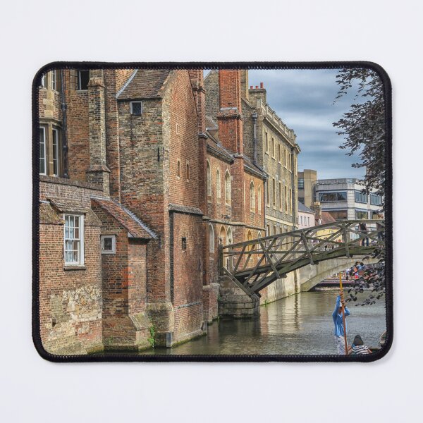 Item preview, Queens College and mathematical bridge in Cambridge designed and sold by Photopat.