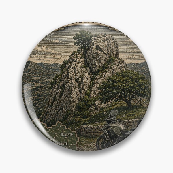 Item preview, Pietrabbondante Sticker designed and sold by Collect the Roads.