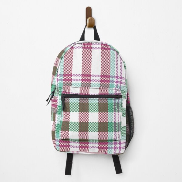 Item preview, Pink and Green Tartan Seamless Pattern designed and sold by PowerAntShop.